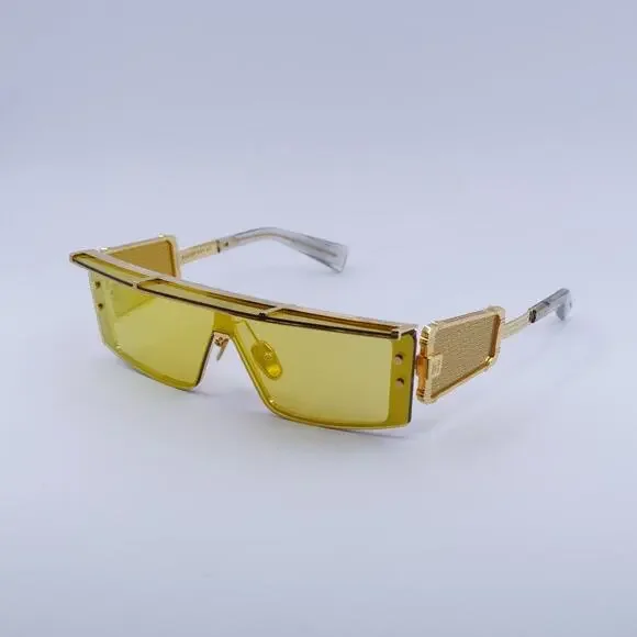 New! WONDER BOY III BPS-127B Gold with Gold Flakes/Amber Bronze Mirror Authentic - Picture 4 of 11